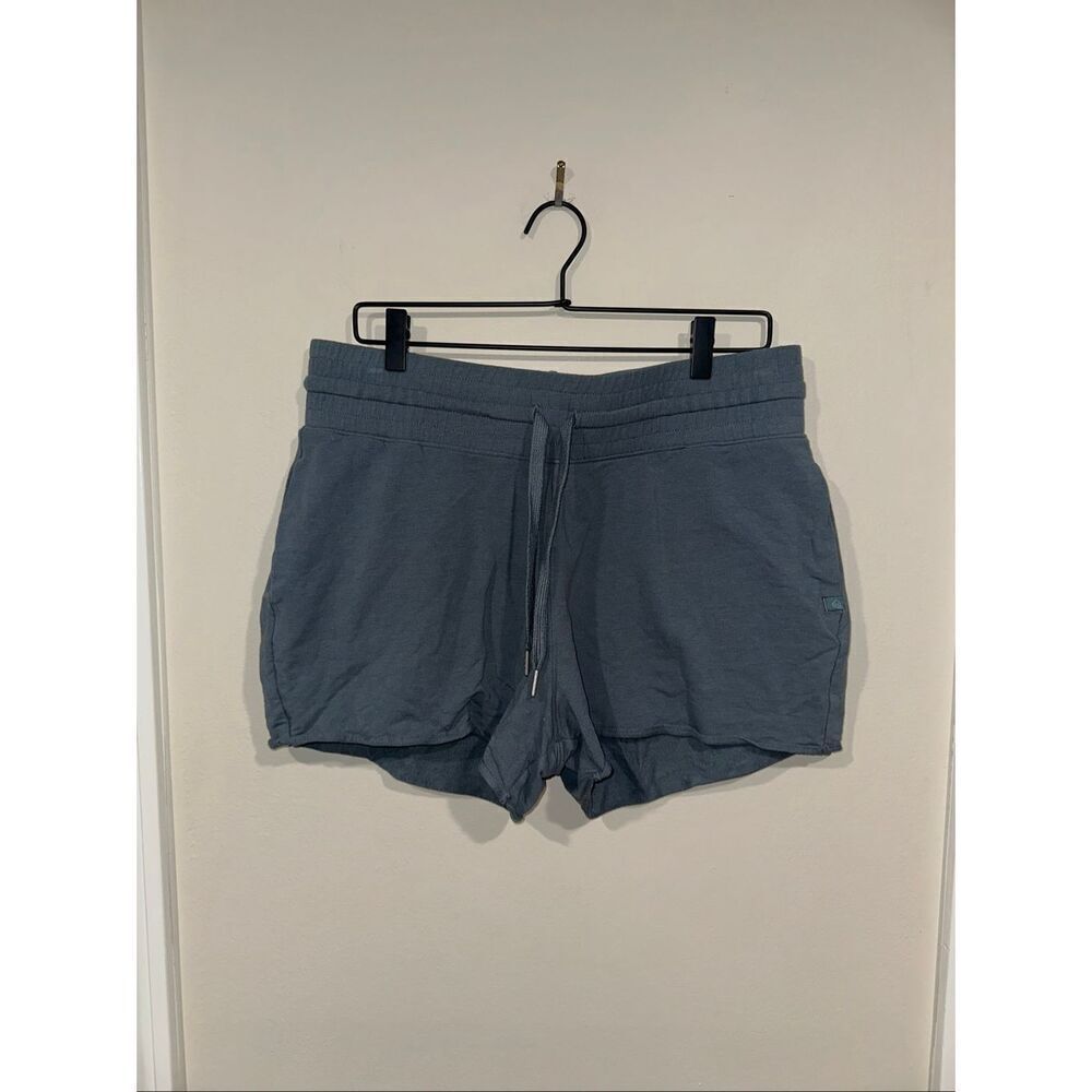 Women's Tasc Sweat Shorts Large Dusty Blue
